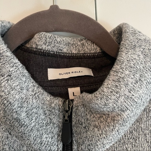 Oliver Ridley Better Sweater Style Zip Up Jacket - Picture 2 of 5
